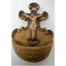 Holy Water Font-Cross